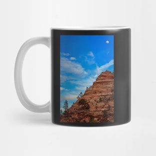 Moon Over Zion Mug